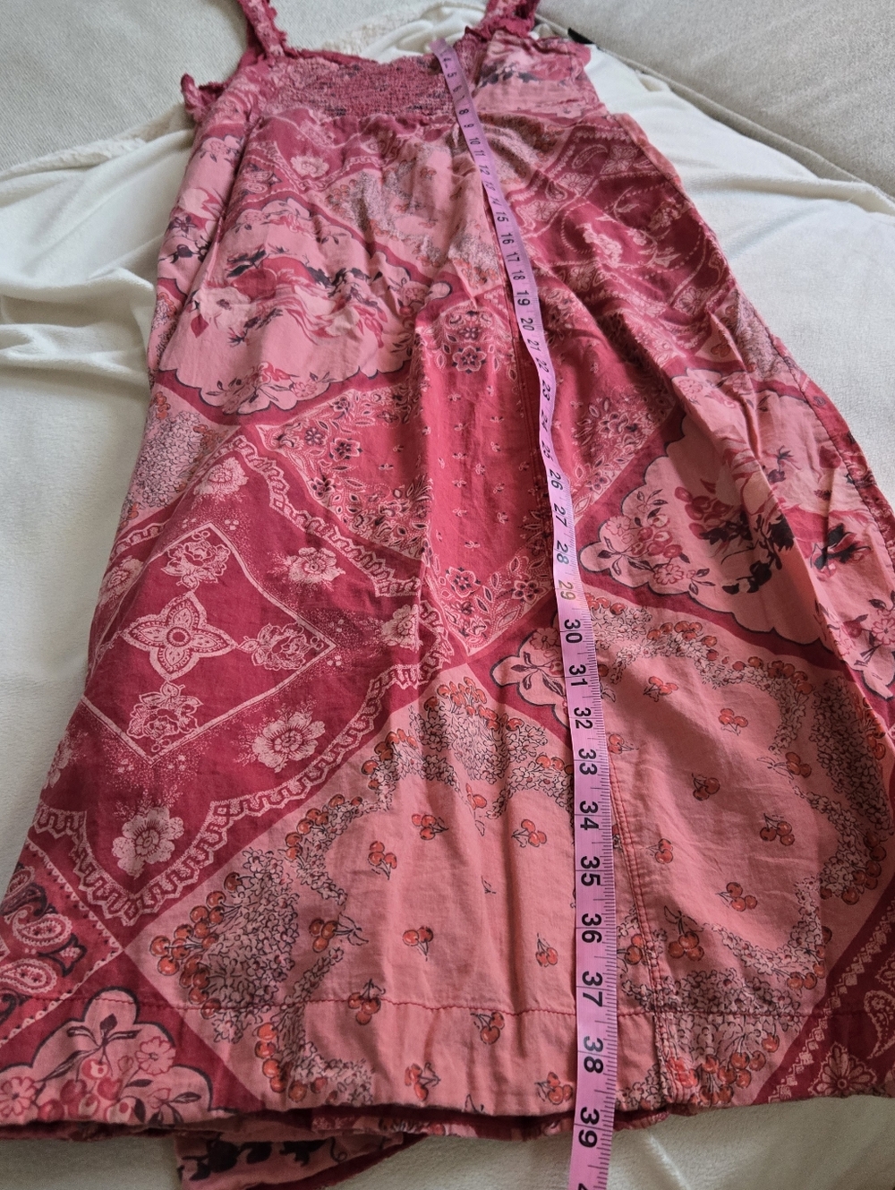UO Kimchi Blue Martina Lace Trim Button-Front Midi Dress Large FLAWED - Picture 9 of 11